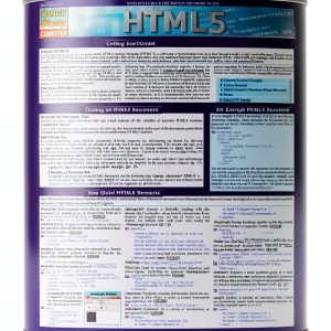 HTML Programming QuickStudy Reference Guide Lam Chart 60‑Page eBook-0