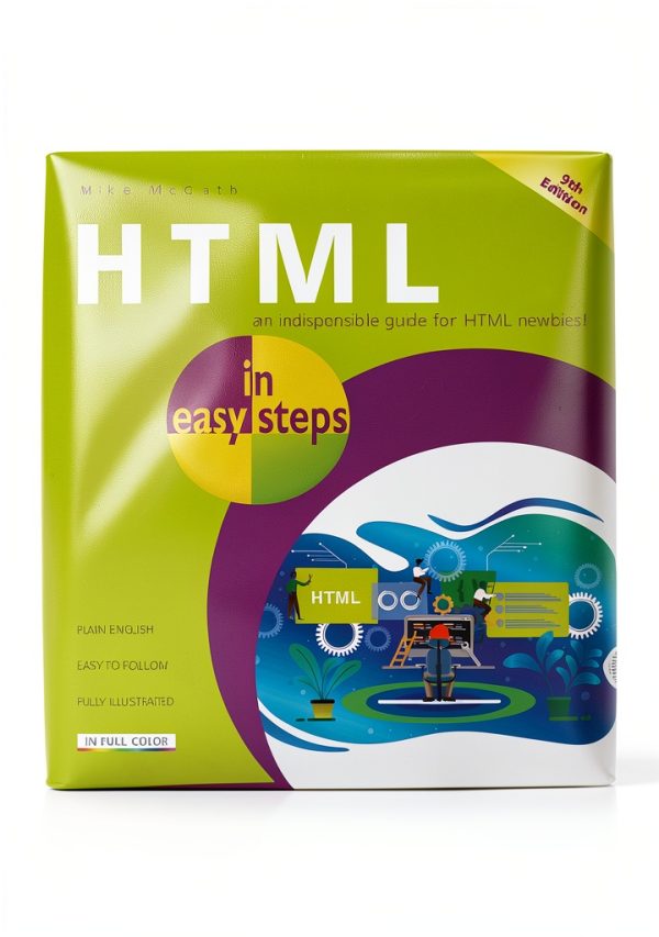 HTML Programming eBook by In Easy Steps 9th Edition 186 Pages-0