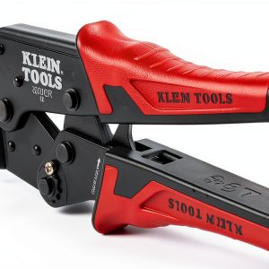 Klein Tools 3005CR Wire Crimper Tool, Ratcheting Insulated Termil Crimper for 10 to 22 AWG Wire-0